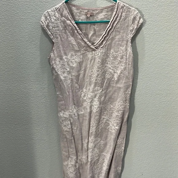 Lina Tomei Italy linen dress size medium